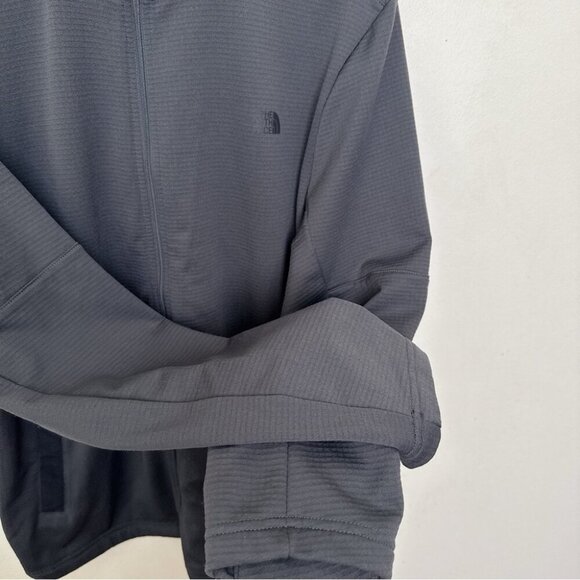 The North Face Mens Medium Wayroute Fleece Full Zip Active Training Jacket - Picture 9 of 16
